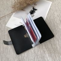 Spring New Multi-card Slot Short Wallet Business Cute Cat Fish Card Holder 10*7*1cm main image 5