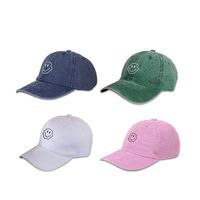 Fashion Trend Peaked Cap Simple Wide-brimmed Washed Baseball Cap main image 3