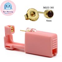 Pink Ear Piercer Disposable Safety Ear Piercing Gun 316l Stainless Steel Ear Nail Gun Tool sku image 22
