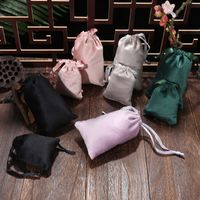 Fashion Solid Color Cloth Jewelry Packaging Bags main image 5