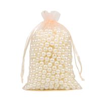 Simple Style Solid Color Organza Jewelry Packaging Bags main image 1