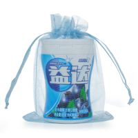 Simple Style Solid Color Organza Drawstring Jewelry Packaging Bags sku image 17