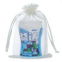 Simple Style Solid Color Organza Drawstring Jewelry Packaging Bags sku image 22
