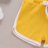 Summer Solid Color Suspender Jumpsuit Fashion Casual Simple Children's Clothing main image 7