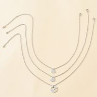 New Mother's Day Card Necklace 3-piece Set Stainless Steel Clavicle Necklace main image 5