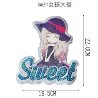 Cartoon Horsehair Leather Cloth Patch Patch Clothes Nhlt127682 sku image 3