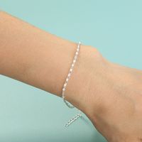 Classic Simple Bracelet Chain Sky Blue Luminous Glowing Bracelet Jewelry main image 1