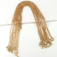Fashion Gold Plated Lobster Clasp Bracelet Plus Tail Chain Jewelry Accessories main image 2