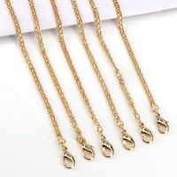 Fashion Gold Plated Lobster Clasp Bracelet Plus Tail Chain Jewelry Accessories main image 4