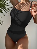 Women's Solid Color One Piece main image 5