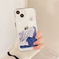 Simple And Suitable For Iphone13 Pro Max Space Shell Snow Mountain Mobile Phone Shell main image 4