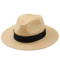 Straw Men's And Women's Summer Sunshade Beach Big Brim Sun Hat main image 1