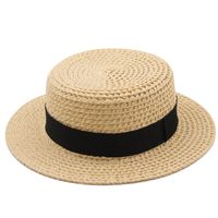 Sombrilla De Verano Para Hombres Y Mujeres De Paja, Sombrero Para El Sol De Ala Grande Para La Playa main image 5