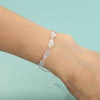 Simple Design Hand Jewelry Love Element Sky Blue Luminous Glowing Bracelet Jewelry main image 1