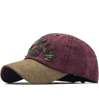 Fashion Letter Embroidered Women's Men's Outdoor Peaked Cap sku image 3