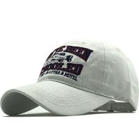 Spring And Summer New Alphabet Embroidered Baseball Peaked Cap Sunscreen Hat sku image 3