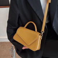 Neue Geometrische Einfarbige Kuriertasche Der Frauen Kleine Quadratische Tasche 24,5 ** 13,5 * 8,5 Cm main image 4