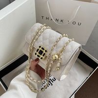 Women's New Spring Rhombus Chain Shoulder Fashion Messenger Small Square Bag 19*14*8cm main image 5