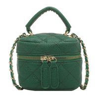 Mini Small Bag Women's New Braided Chain Portable Bucket Bag 14*10.5*9cm sku image 1