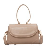 Women's New Handbag Solid Color Geometric One-shoulder Messenger Bag 20*12.5*7cm sku image 1