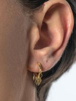 Boucles D&#39;oreilles En Cuivre À Goujons Simples En Forme De Losange Pour Femmes main image 5