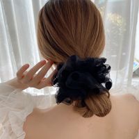 Mode Élastique Coréen Coeur Cheveux Chouchous Étui En Cuir Tête Corde main image 4