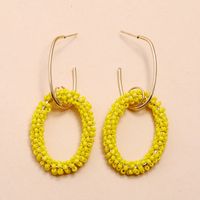 Fashion Simple New Accessories Retro Hollow Alloy Earrings Hoop main image 4
