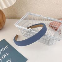 Simple Wide-brimmed Solid Color Cute Headband Wholesale sku image 3