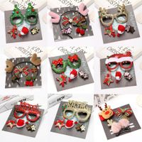 Christmas Glasses Hairpin Decorations Wholesale Nihaojewelry sku image 10