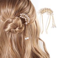 Fashion Inlaid Pearl Hair Accessories Hairpin Wholesale main image 3