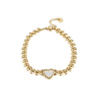 Heart Shaped Fashion 18k Gold Retro Titanium Steel New Jewelry main image 6