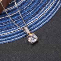 Mode Tête De Taureau Micro-incrusté Unique Pendentif Zircon Collier En Cuivre En Gros main image 5