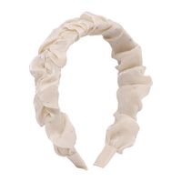 Fashion Trend Pleated Headband Fabric Hair Accessories Wholesale main image 6