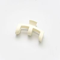 Korean Hairpin Cream Color Grasping Clip Back Head Plate Hair Accessories sku image 4