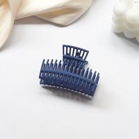 Simple Color Clip Autumn And Winter Shark Clip Korean Square Large Hair Clip sku image 1