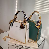 Small Pu Leather Fashion Square Bag main image 2