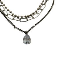 Mode Mehrschichtige Einfache Halskette Titan Stahl Pullover Kette main image 6