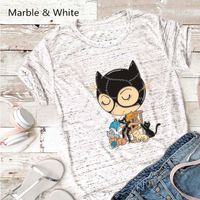 Women's Short Sleeve T-shirts Printing Fashion Streetwear Animal main image 4