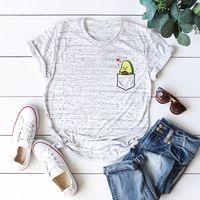 Women's Short Sleeve T-shirts Printing Casual Fashion Fruit main image 2