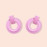 Simple Geometric Circle Earrings Wholesale Nihaojewelry sku image 9