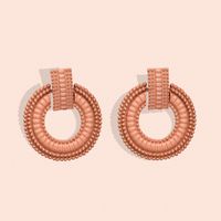 Simple Geometric Circle Earrings Wholesale Nihaojewelry sku image 11