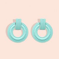 Simple Geometric Circle Earrings Wholesale Nihaojewelry sku image 12