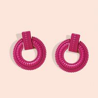 Simple Geometric Circle Earrings Wholesale Nihaojewelry sku image 13