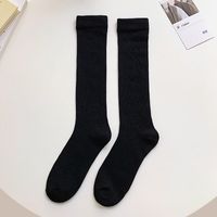 College Style Calf Socks Spring And Autumn Middle Tube Socks Striped Hollow Cotton Socks sku image 7