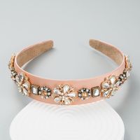 Spring New Gorgeous Baroque Diamond Headband main image 3