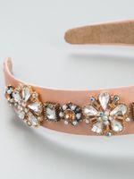 Spring New Gorgeous Baroque Diamond Headband main image 5