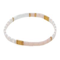 Bohême Couleur Transparente Miyuki Perles Empilées Bracelet Tila main image 6