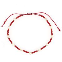 Bohemian Myuki Beads Handmade Woven Freshwater Pearl Rope Bracelet main image 6
