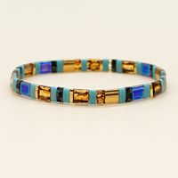 New Year Egyptian Style Retro Tila Beads Hand-beaded Stacked Belt Small Bracelet main image 1