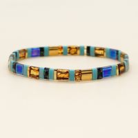 New Year Egyptian Style Retro Tila Beads Hand-beaded Stacked Belt Small Bracelet main image 2